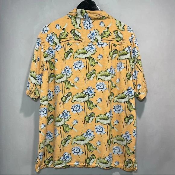 Men's ISLAND REPUBLIC Hawaiian
Button-Up Shirt Size XL Silk - Picture 4 of 9
